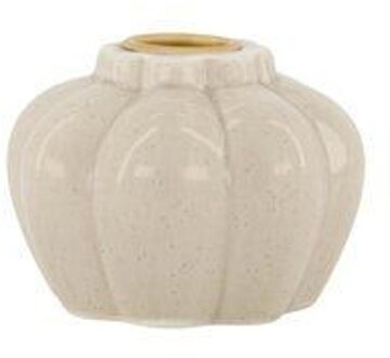 Zusss Keramieken Kandelaar Beige