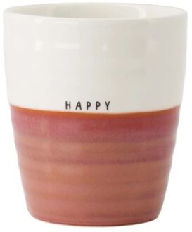 Zusss Koffiemok Happy Burgundy