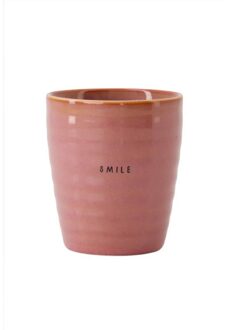 Zusss Koffiemok Smile Burgundy