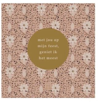 Zusss Limited servetten mijn feest 12.5cmx12.5cm