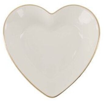 Zusss Schaal Hartvorm Wit