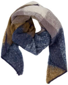 Zusss Shawl 0307-045 Blauw - One size