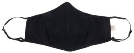 Zusss Stoffen Mondkapje Zwart