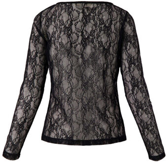 Zusss Top lange mouw 0304-0008 Zwart