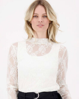 Zusss Top lange mouw 0304-0009 Wit