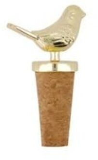 Zusss Wijnstopper Vogel Goud