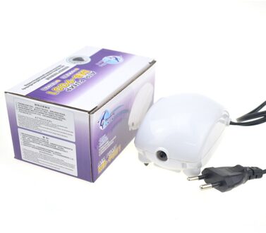 Zuurstof Luchtpomp Aquarium Luchtpomp Ultra Stille Aquarium Toename Zuurstof Soft Pomp Slang Lucht Steen Plug Eu/us Plug