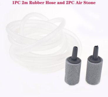 Zuurstof Luchtpomp Ultra Silent Aquarium Luchtpomp Fish Tank Toenemende Zuurstof Pomp Zachte Pomp Slang Air Steen Rubber Slang