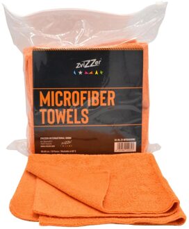 ZviZZer Microvezel doek Oranje - 40x40cm - 10 stuks ZVMF004040MC