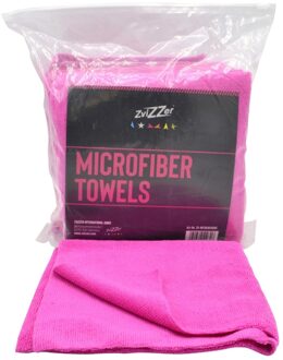 ZviZZer Microvezel doek Roze - 40x40cm - 10 stuks ZVMF004040HC
