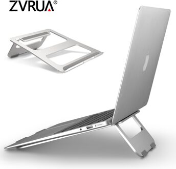 ZVRUA Universal Aluminium Tablet Houder Voor Macbook Pro Laptop Stand Houder Accessoires Voor iPad Pro 12.9 Metalen Ondersteuning