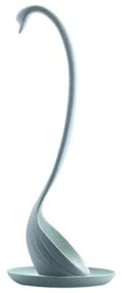 Zwaan Soep Lepel Lange Handvat Pap Monster Lepels Met Lade Keuken Koken Gereedschap Tafelgerei Keuken Accessoires LGN