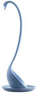 Zwaan Soep Lepel Lange Handvat Pap Monster Lepels Met Lade Keuken Koken Gereedschap Tafelgerei Keuken Accessoires SB