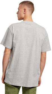Zwaar oversized T-shirt - grijs - S