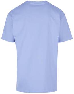 Zwaar oversized T-shirt - Viola Blue Blauw - M