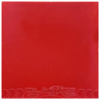 Zwaard Paladin Tafeltennis Rubber Ping Pong Racket Rubbers Puistjes In rood