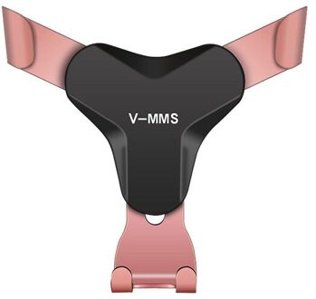 Zwaartekracht Beugel Auto Telefoon Houder Flexibele Universele Auto Zwaartekracht Houder Ondersteuning Mobiele Telefoon Stand Voor Iphone X Xr Xs Max samsung roos goud