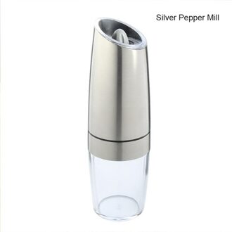 Zwaartekracht Inductie Elektrische Molen Peper En Zout En Pepermolen Set Grinder Peper Spice Graan Mills Porselein Spice Grinder roestvrij staal