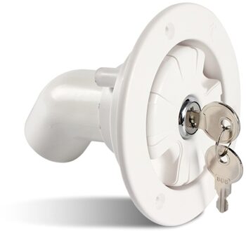 Zwaartekracht Verse Water Vullen Hatch Inlaat Filter Met Sleutel Afsluitbare Voor Rv Boot Camper