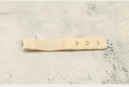 Zwanger BH Verlenger 1 Haaks Beige met Elastiek (per stuk)