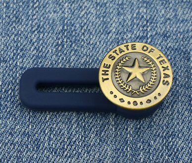 Zwanger Broek Verlenger Brons Tekst Texas