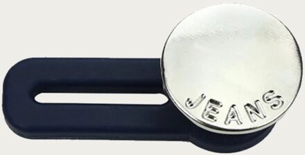 Zwanger Broek Verlenger glad zilver jeans