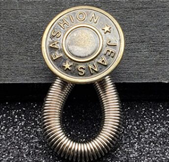 Zwanger Broek Verlenger Zilver koperen knoop Fashion