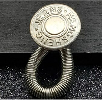 Zwanger Broek Verlenger Zilver Veer met zilveren knoop Jea