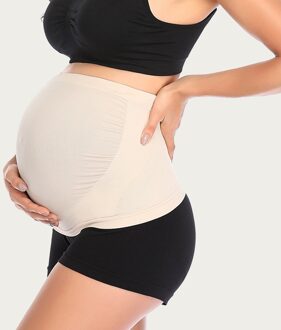 Zwangerschaps Buikband Beige - XL|