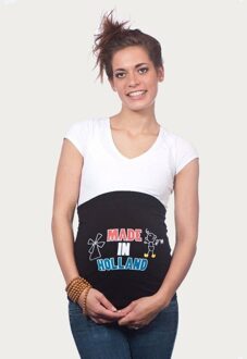 Zwangerschaps Buikband Made in Holland Zwart - S|M|L|