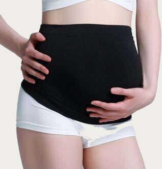 Zwangerschaps Buikband Zwart - L|XL|