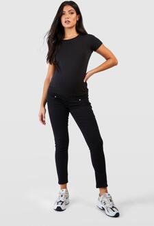 Zwangerschaps Skinny Jeans, Black - 42