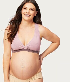 Zwangerschapsbh Milk Bamboo Slaapbh Lila - M|