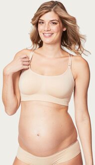Zwangerschapsbh Voedingsbh Cotton Beige - M|L|XL|