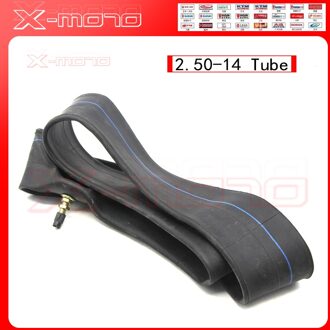 Zware crossmotor binnenband 60/100-14 2.50-14 Goedkope tyre buis voor 14 inch pit fiets voorwiel Off road motocycle velg