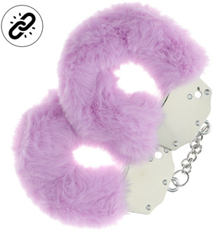Zware Fluffy Handboeien - Lavendel