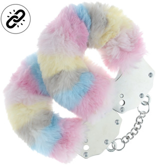 Zware Fluffy Handboeien - Multicolor 2