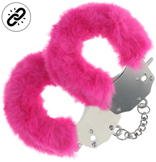 Zware Fluffy Handboeien - Roze