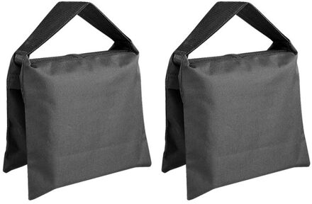 Zware Fotografische Zandzak Studio Video Zand Tas Voor Licht Stands, Boom Stand, Statief-2 Packs Set