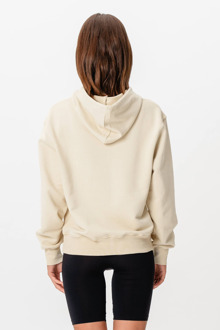 Zware hoodie - beige - maat M