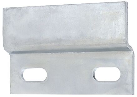 Zware Meubelsteun Staal Verzinkt 76x45mm 10 Stuks