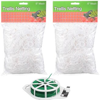 Zware Plant Trellis Netting Wijnstok Klimmen Groeien Ondersteuning Mesh 5 X 30ft Veelzijdige Netto Trellis Bespaar Ruimte Tuin Netto # YL10