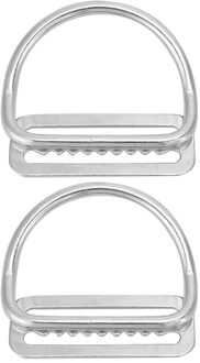 Zware Scuba Gewicht Riem Keeper Rvs D-Ring Onderwater Duiken Gewicht Riem Houder Voor Surfen Zwemmen