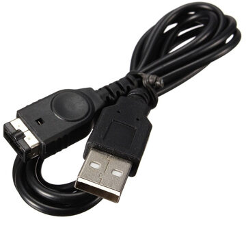 Zwart 1.2 M 3.9ft USB Opladen Power Kabel Oplader Voor Nintendo Voor Game Advance GBA SP Lijn