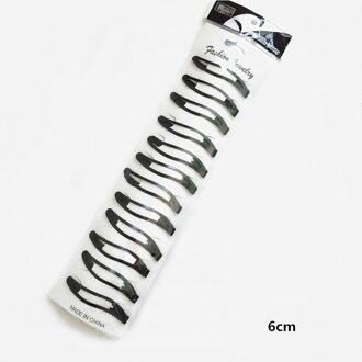 Zwart 12 Stks/set Metalen Haar Haarspeldjes Haarspelden Bb Hoofdbanden Haar Clips Voor Meisjes Womens Haarspelden Hair Styling Accessoires