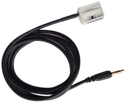 Zwart 3.5Mm Audio Aux In Kabel Lijn Adapter 12P Bai 1.5M Length.12P Bai Audio Auxiliary Adapter Draad