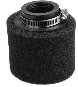 Zwart 38Mm Dubbele Foam Air Filter Pod 110/125/150Cc Pit Dirt Bike Quad Atv Buggy