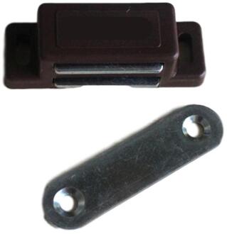 Zwart Abs Kastdeur Magnetische Vangt Absorberen Kast Kledingkast Keuken Lock Deur Schroef Boekenkast R4C6 Overigen