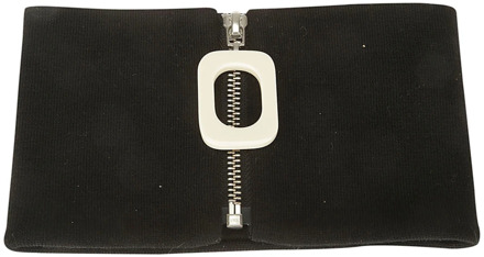 Zwart accessoire met ritssluiting JW Anderson , Black , Unisex - ONE Size