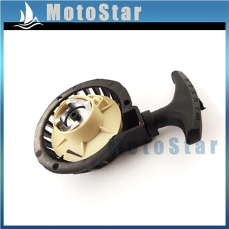 Zwart Aluminium Pull Start Terugslag Starter Deel Voor 2 Takt 47cc 49cc Motor Minimoto Vuil Kids ATV Quad Pocket